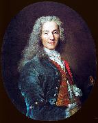 Nicolas de Largilliere, Portrait de Francois-Marie Arouet, dit Voltaire